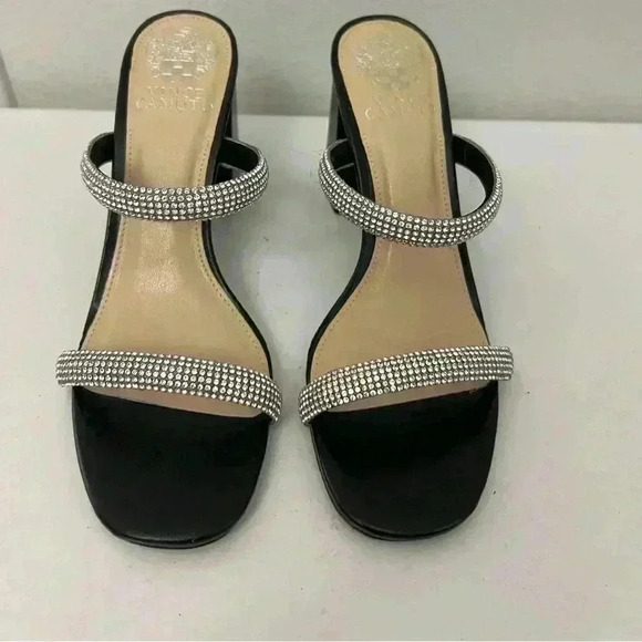 Vince Camuto Magaly Embellished Block Heel Sandal - Picture 2 of 8